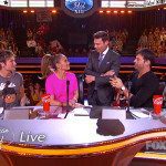 Keith Urban, Jennifer Lopez, Ryan Seacrest and Harry Connick, Jr. appear in a Season 13 episode of American Idol