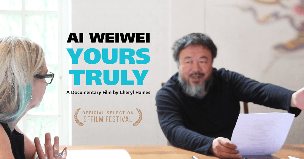 The Power of the Simple Act: 1on1 with Cheryl Haines (AI WEIWEI: YOURS TRULY)