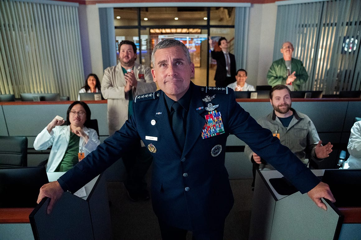 Space Force: Netflix Spoofs Space Workspace