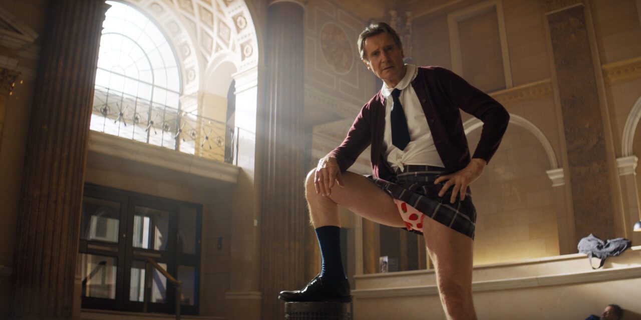 The Naked Gun: Anderson and Neeson deliver rapid-fire jokes and try to save comedy