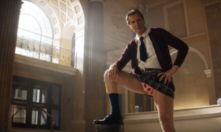 The Naked Gun: Anderson and Neeson deliver rapid-fire jokes and try to save comedy