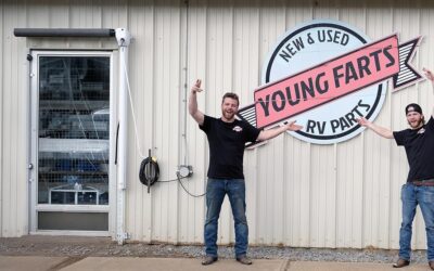 Young Farts Trailer Parts: The Glowitskys finds gold in piles of trash