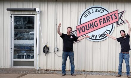 Young Farts Trailer Parts: The Glowitskys finds gold in piles of trash