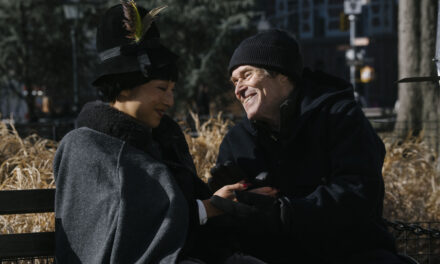 Late Fame: Dafoe shines brilliantly in a world lit by influence
