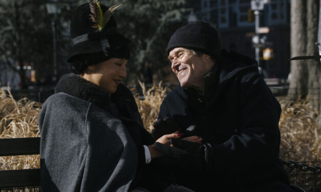 Late Fame: Dafoe shines brilliantly in a world lit by influence